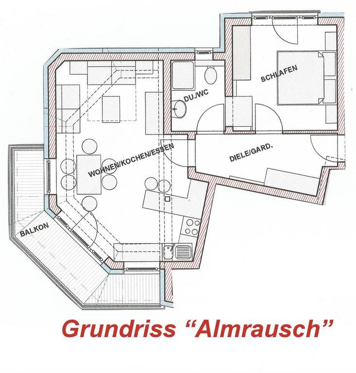 Am Schwand Leilighet Grän Eksteriør bilde
